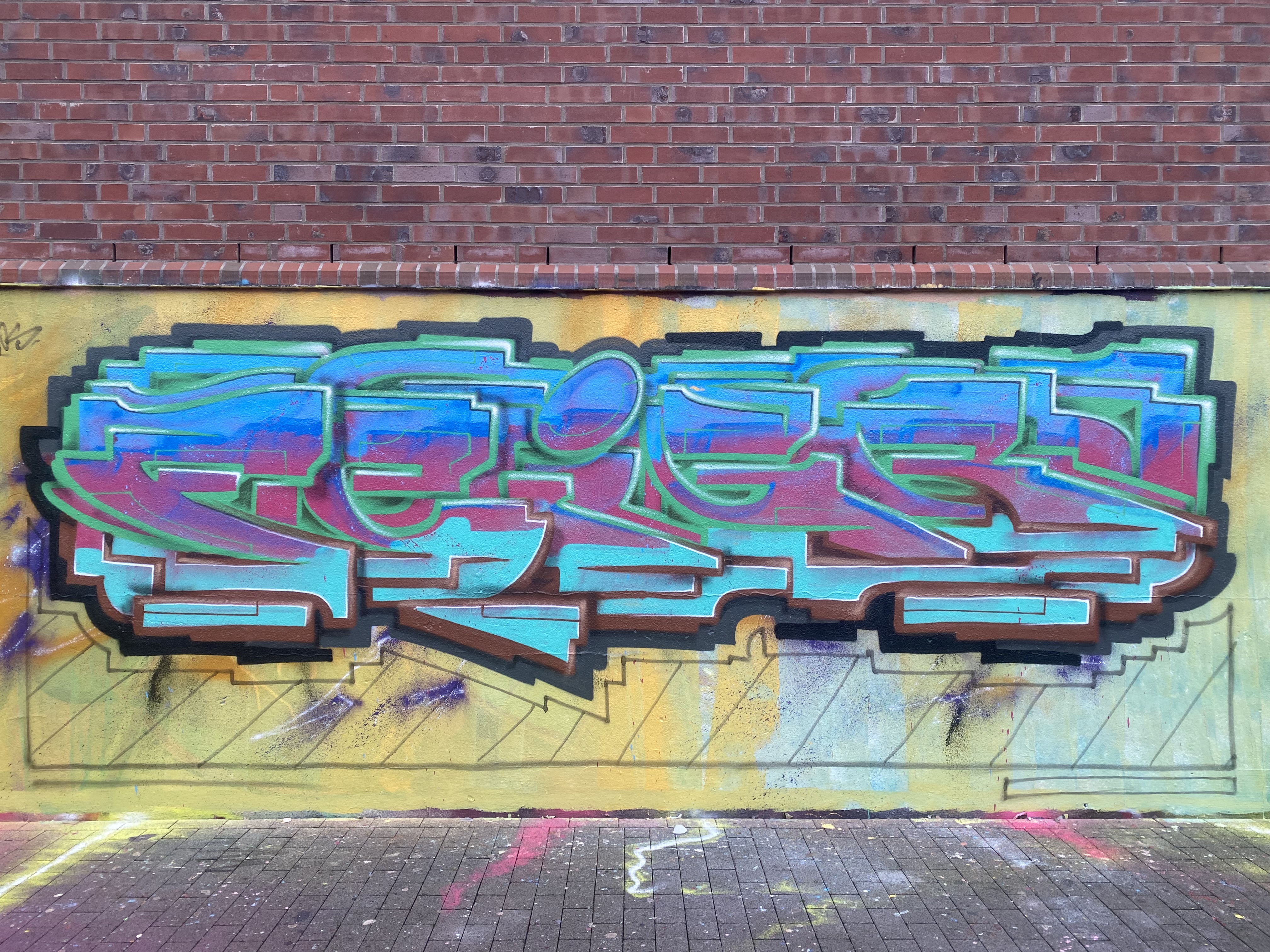 Wildstyle · Eckig — Referenz 6 vom Partnerkünstler Eben