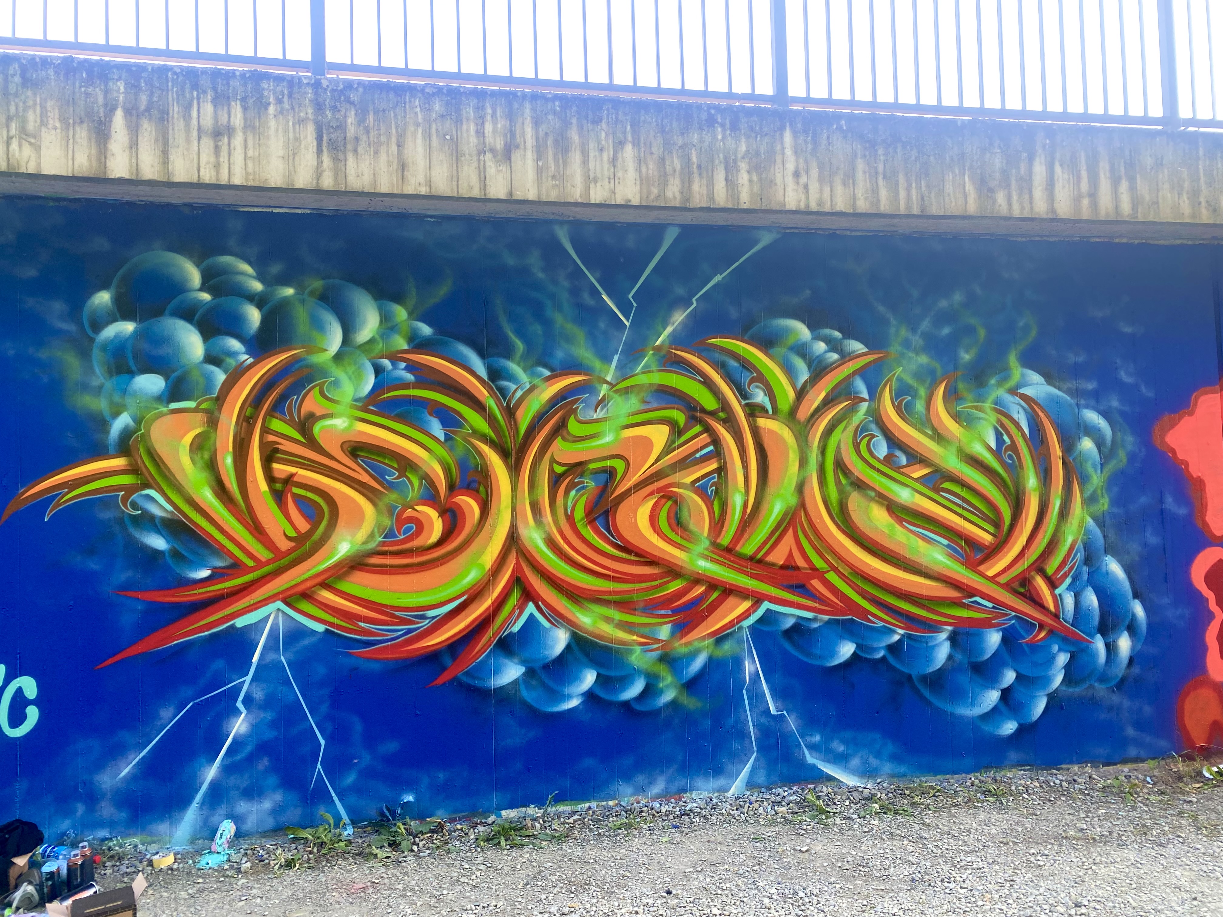 Wildstyle · Rund — Referenz 4 vom Partnerkünstler Eben